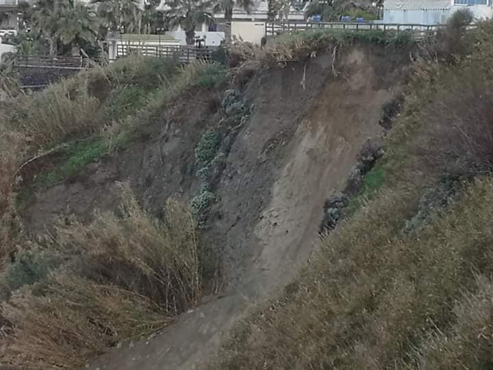 QUANDO METTERANNO IN SICUREZZA QUELLA ZONA? FRANA CAVA DELL'ISOLA, C'ERA DA ASPETTARSELO