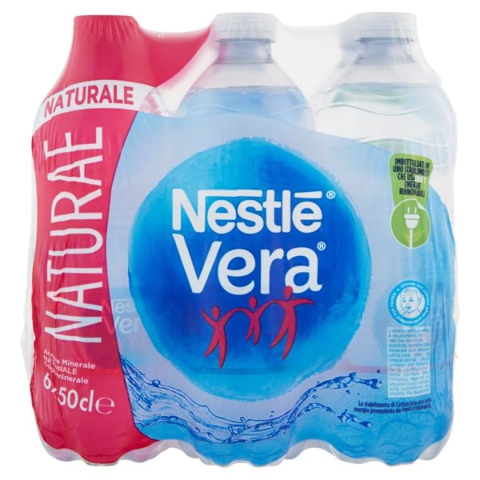 ACQUA NESTLÉ VERA RITIRATA DAL MERCATO. CONTAMINAZIONE BATTERICA