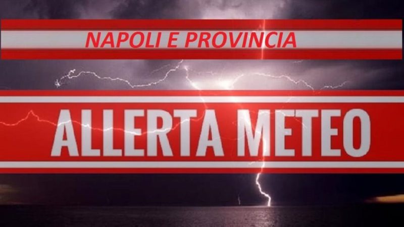 Protezione Civile Campania: dalle 9 di domani mattina allerta Gialla su gran parte territorio