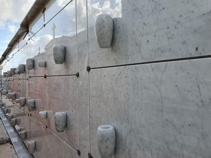 EDILIZIA CIMITERIALE QUASI CONCLUSA. IL SINDACO:"AVREMO UNA ANAGRAFE AGGIORNATA"