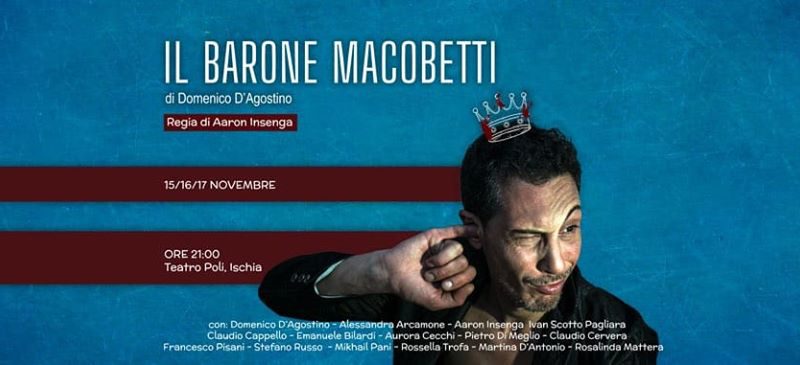 AENARIA CONTINUA CON “IL BARONE MACOBETTI” DEL LABORATORIO ARTIGIANALE DI FANDONIE
