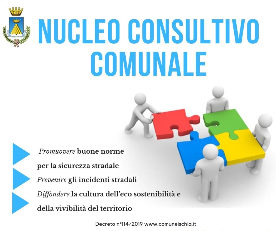 SICUREZZA STRADALE: IL SINDACO DI ISCHIA ISTITUISCE IL NUCLEO CONSULTIVO COMUNALE