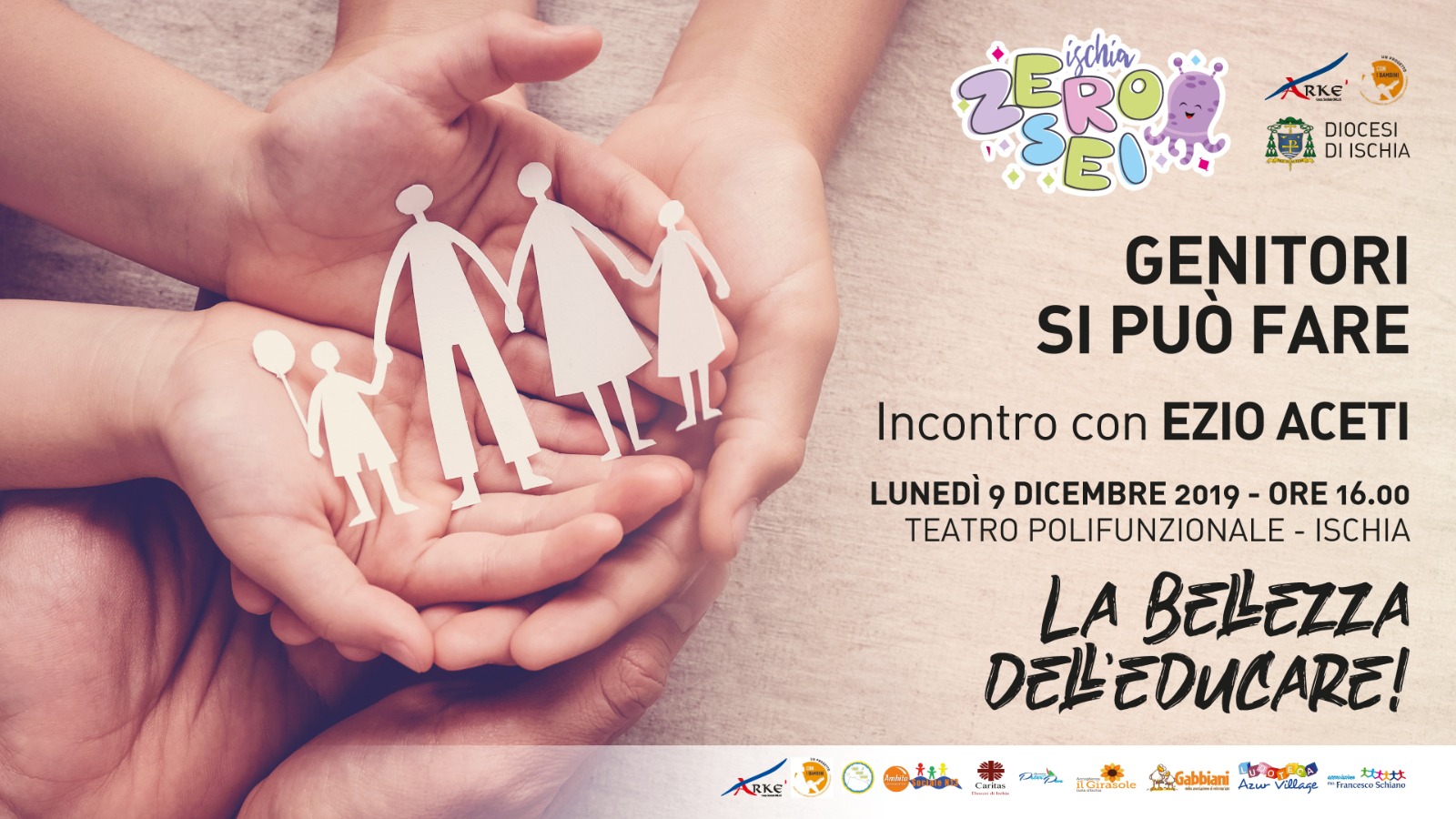 “Genitori si può fare”, a Ischia convegno sulla bellezza dell’educare
