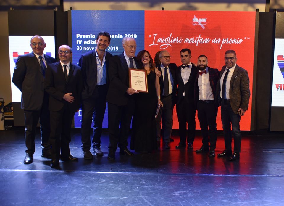 PREMIO CAMPANIA® 2019 “I migliori meritano un premio”   MIMMO FALCO PREMIO ALLA CARRIERA