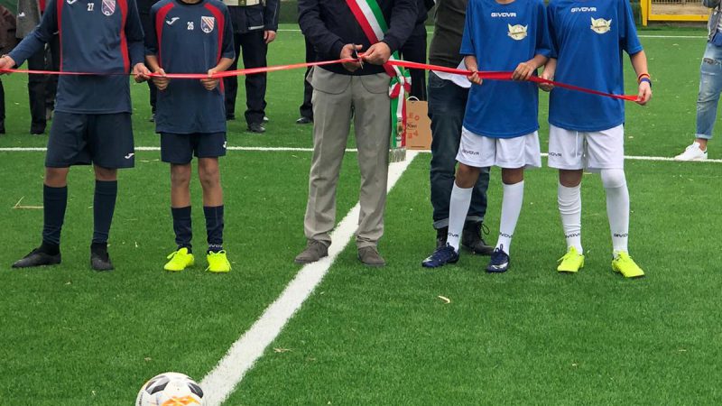 COMUNE DI PROCIDA. Campo Sportivo Mario Spinetti: terminati i lavori di rifacimento del manto