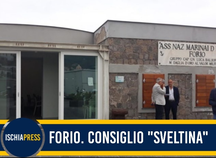 Consiglio comunale a Forio. Una «sveltina» di circa 50 minuti