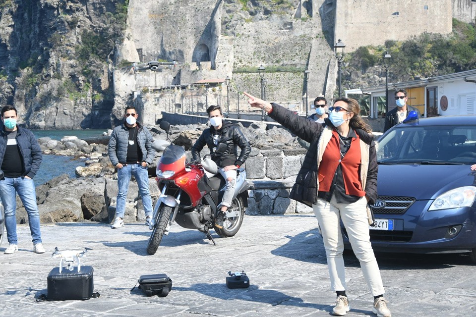 La Polizia di Ischia ci protegge dall’alto con l’utilizzo di droni civili