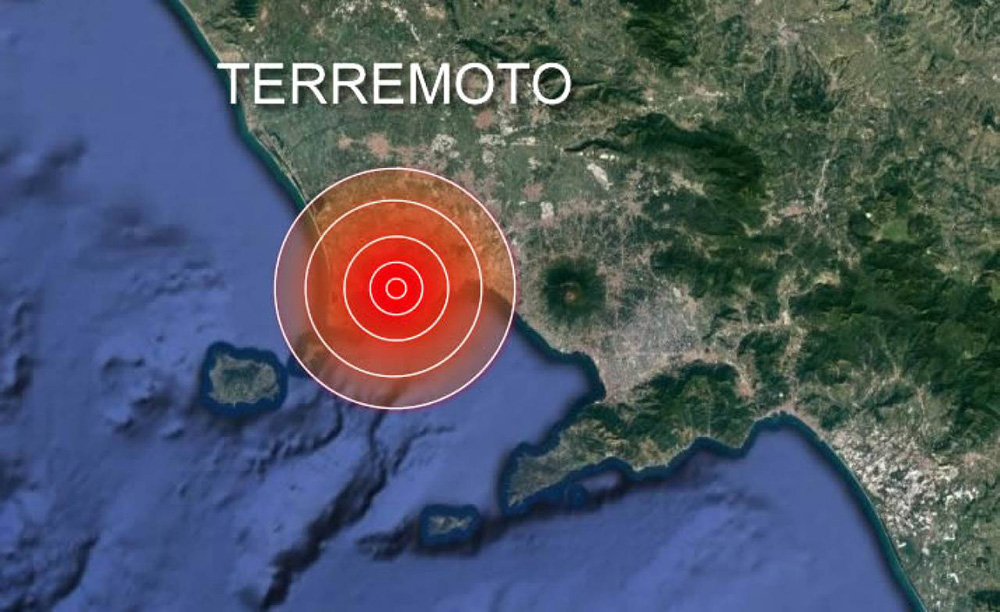 Sisma nella notte di sabato a Pozzuoli, il sindaco Figliolia: “Siamo in contatto con l’Ingv”