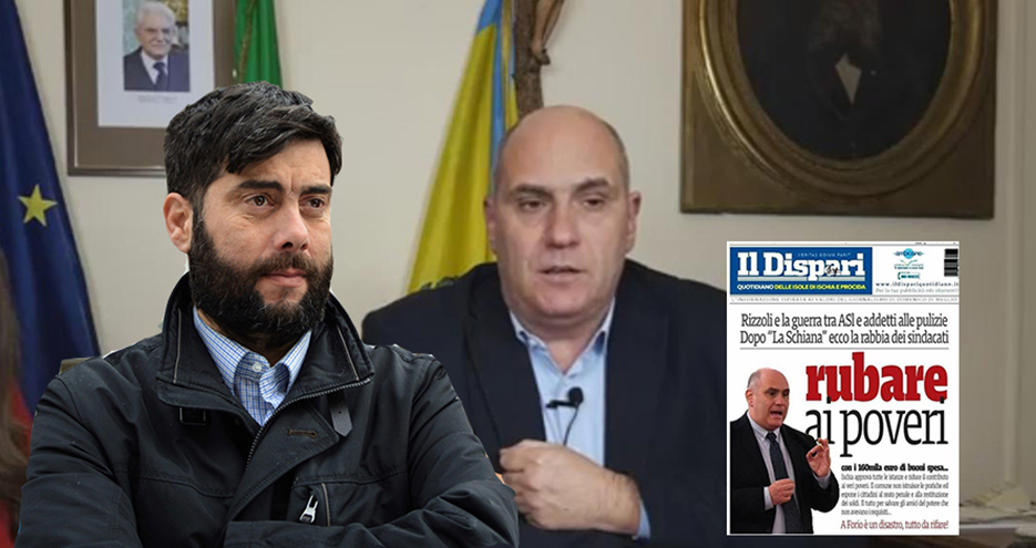 Il sindaco di Ischia, Enzo Ferrandino denuncia Il Dispari di Gaetano Di Meglio