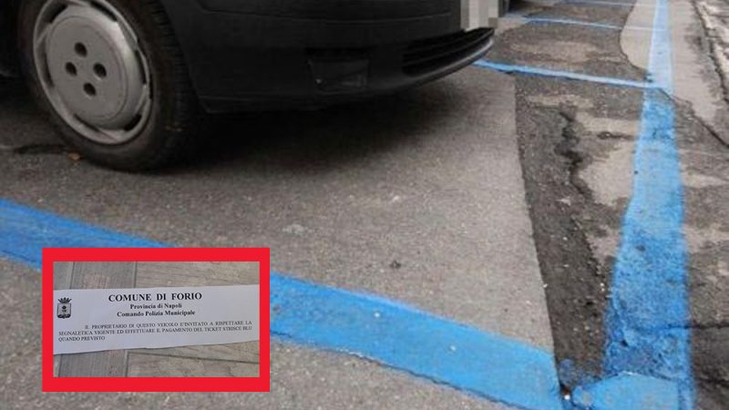 Da domani ripartono le strisce blu a Forio. Altra mazzata per gli utenti