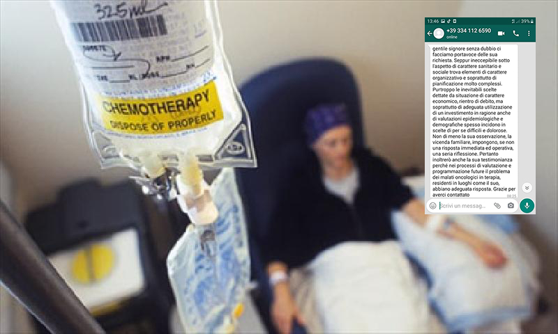 Perché i nostri malati oncologici devono soffrire di più rispetto a quelli della terraferma?