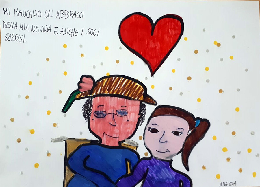 Con i bambini alla finestra, così Ischia disegna il dopo-lockdown