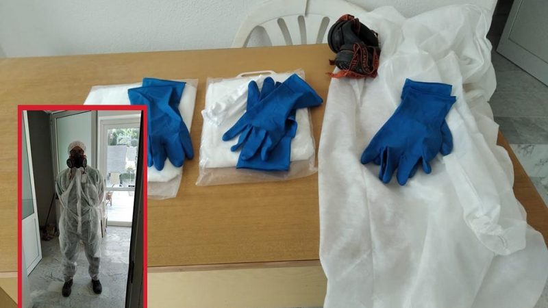 Niente DPI per i cimiteriali di Forio. Agenzia funebre “La Borbonica” fornisce loro i dispositivi