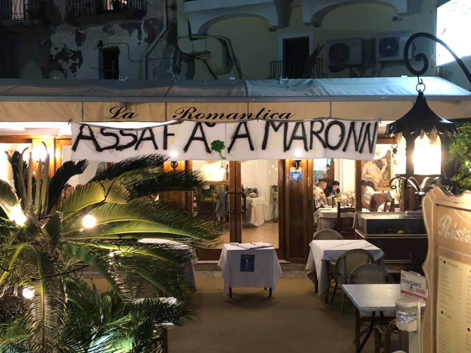“Assa fà a Maronn”, il ristorante di Forio “La Romantica” riapre al pubblico