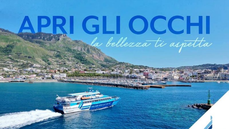 Alilauro, da lunedì raddoppiano le corse sulla tratta Napoli-Ischia