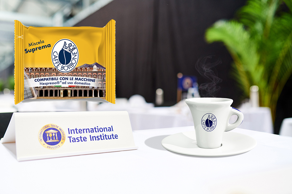 Caffè Borbone si aggiudica il “Superior Taste Award 2020” con la miscela Suprema/oro