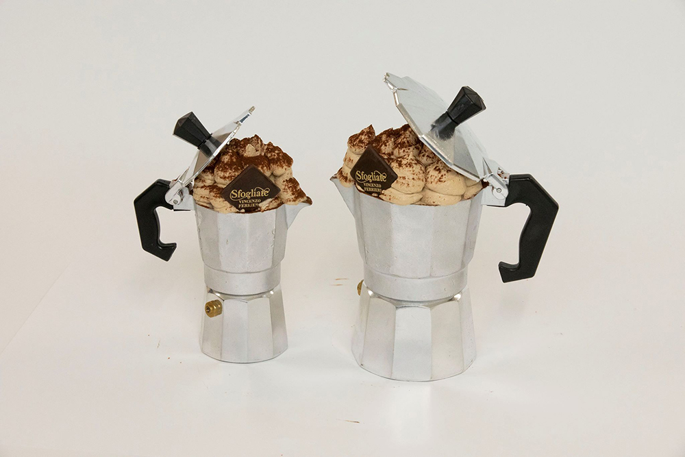 Il Mokamisù: il classico tiramisù servito in una moka