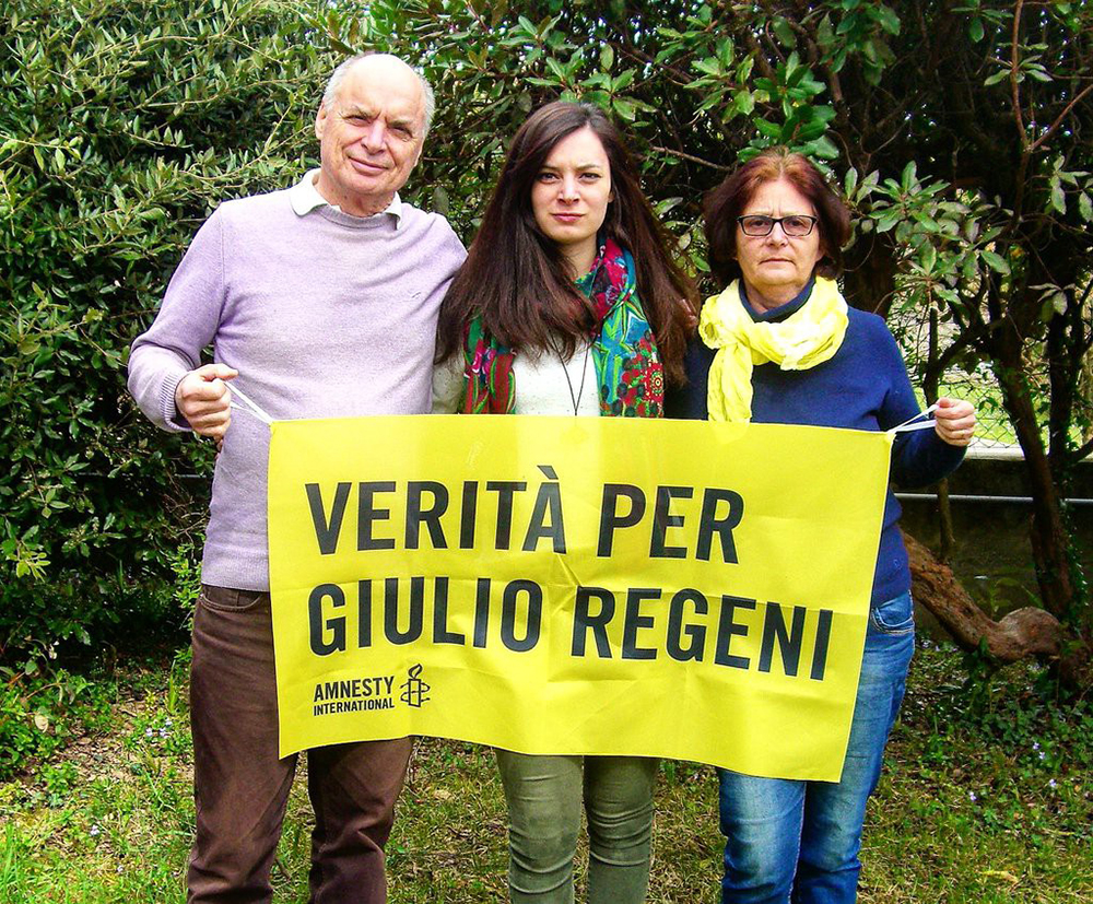 Procida “incontra” la famiglia Regeni