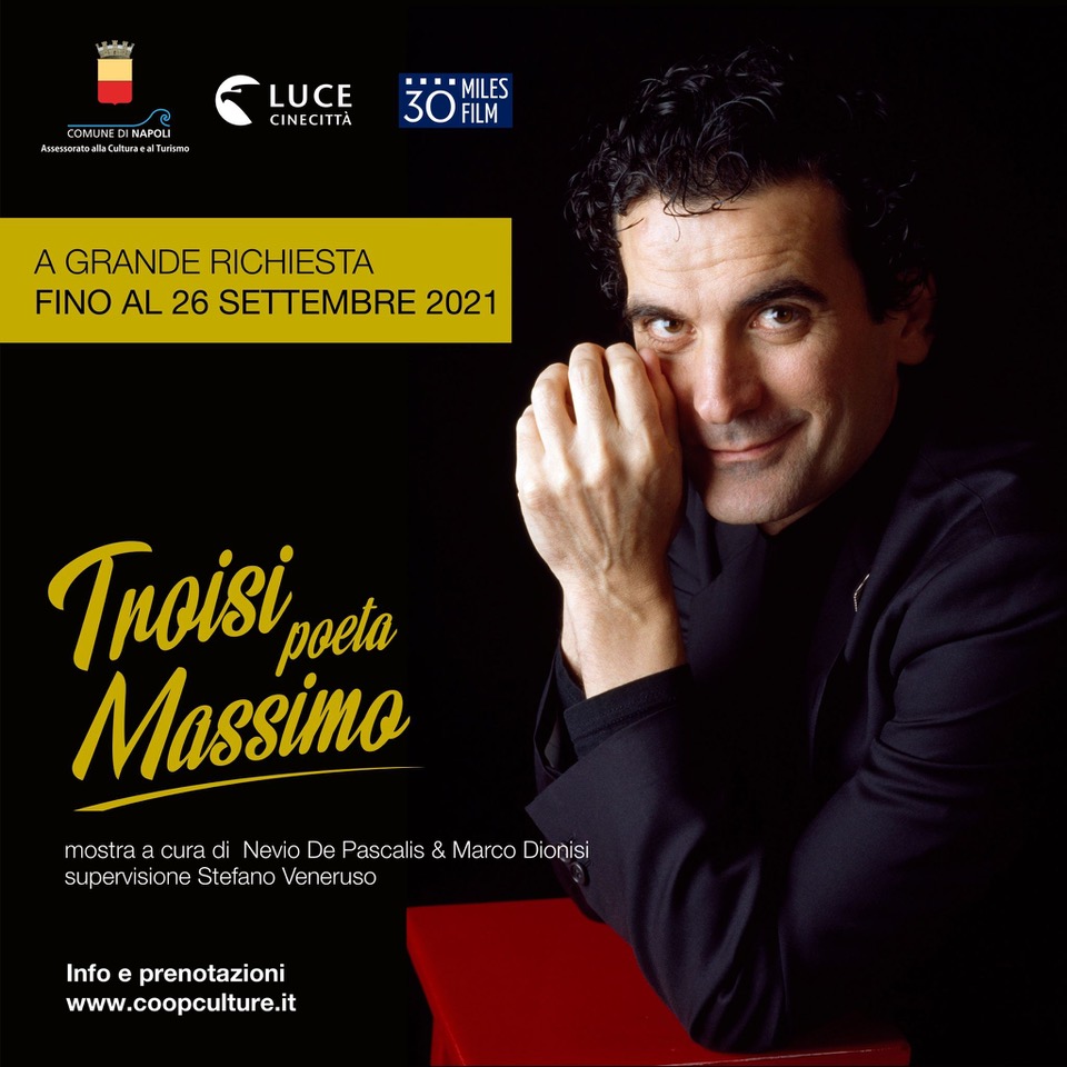 “Troisi poeta Massimo”. La mostra a lui dedicata al Castel dell’Ovo fino al 26 settembre