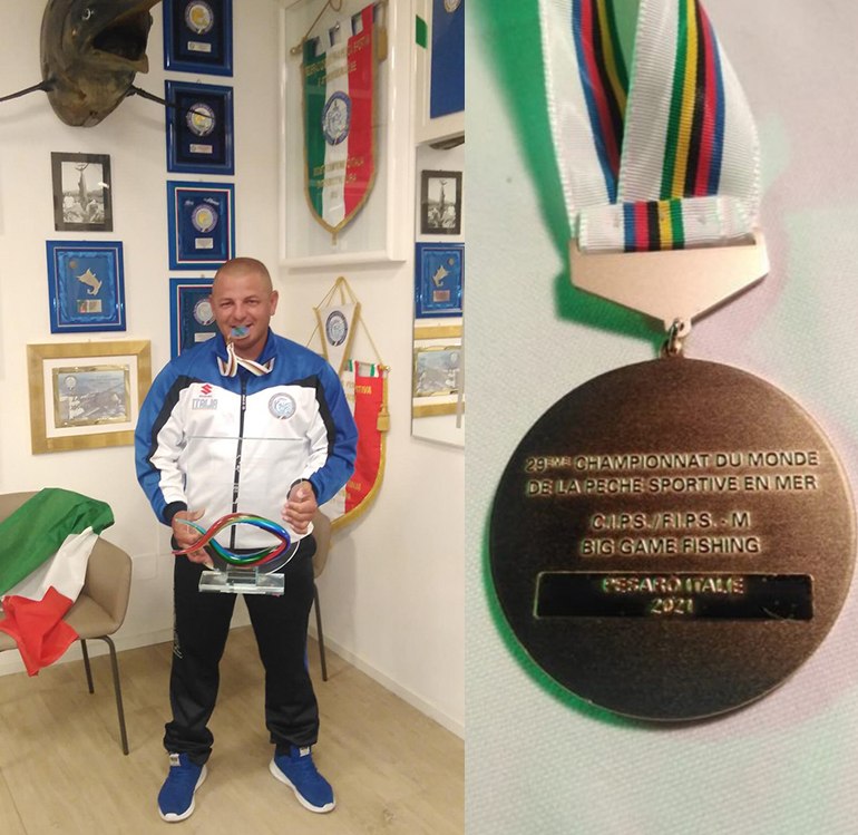 L’Italia sul tetto del Mondo nei campionati di pesca Big Game
