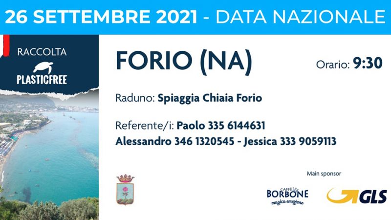 Il 26 settembre giornata nazionale di Plasticfree, Forio c’è (video)