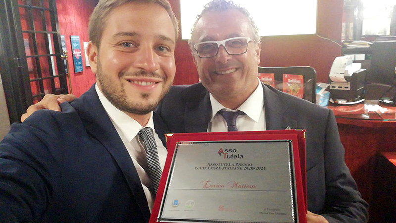 Esclusiva Ischiapress24. L’ischitano Enrico Mattera premiato dal Senato della Repubblica quale Eccellenza italiana (video)
