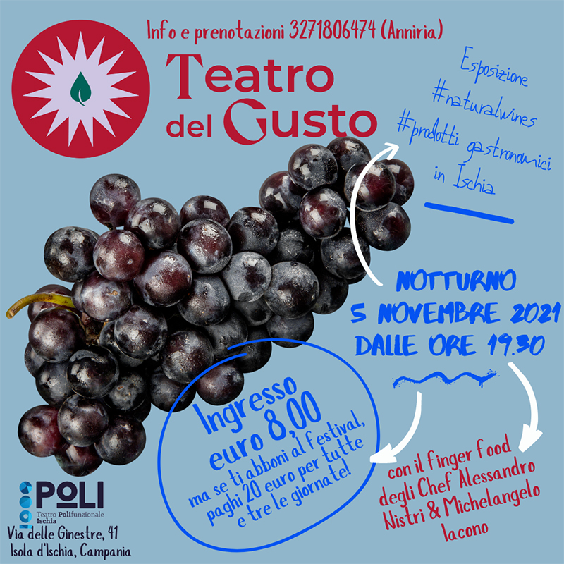 Teatro del Gusto. La prima edizione del festival enogastronomico