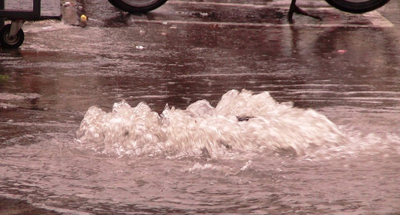 Forio allagata, ma la colpa è della pioggia (video)