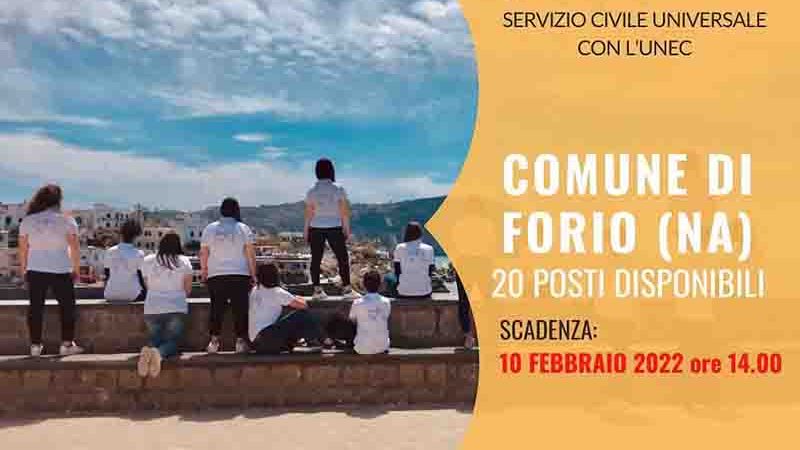 Forio, bando Servizio Civile Universale