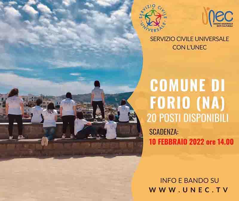 Forio, bando Servizio Civile Universale
