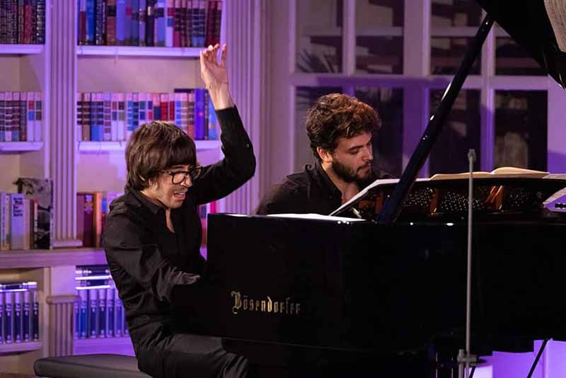 La Mortella: nel week end il duo pianistico formato dai fratelli Luciano e Daniele Boidi