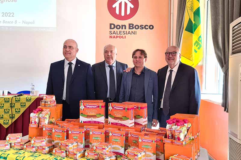 Grazie ai Salesiani Don Bosco, cibo di qualità donato alle famiglie in difficoltà di Napoli