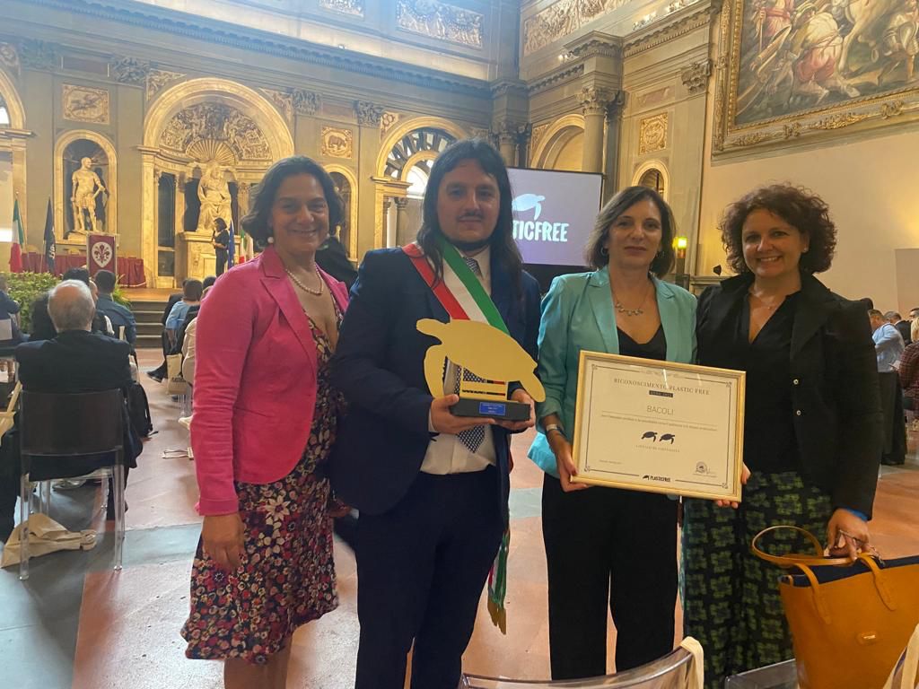 Firenze. Premiazione nazionale Plastic Free ai comuni virtuosi