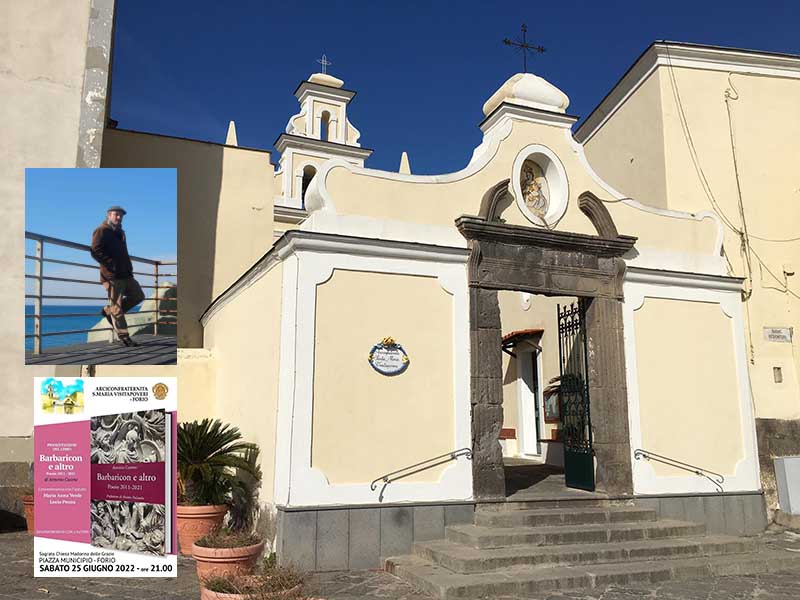 Presentazione del libro di poesie “Barbaricon e altro. Poesie 2011-2021” di Antonio Cuomo