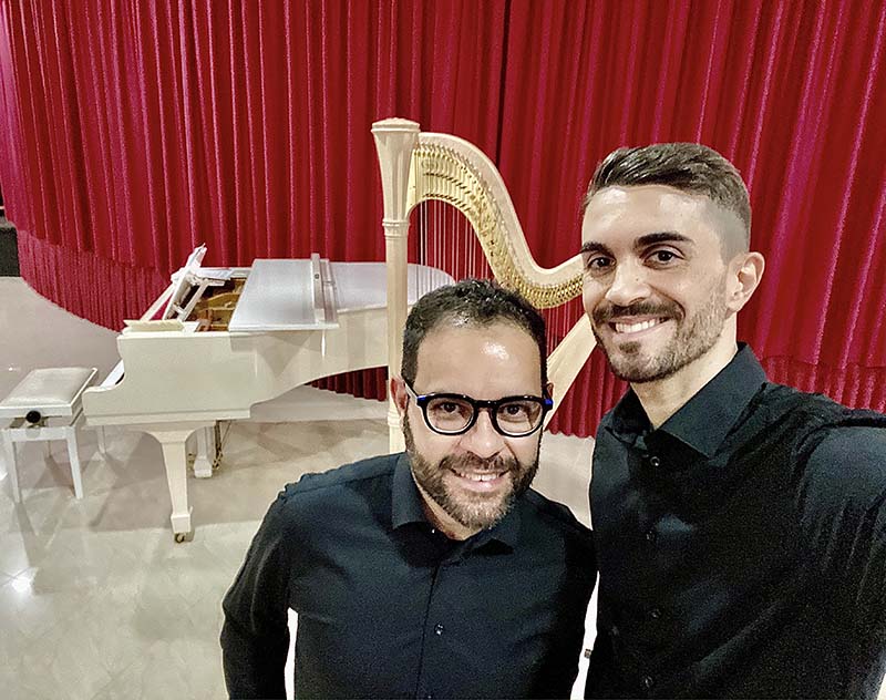 Giardini la Mortella, Ischia: Arpa e Pianoforte agli Incontri Musicali promossi dalla Fondazione Walton
