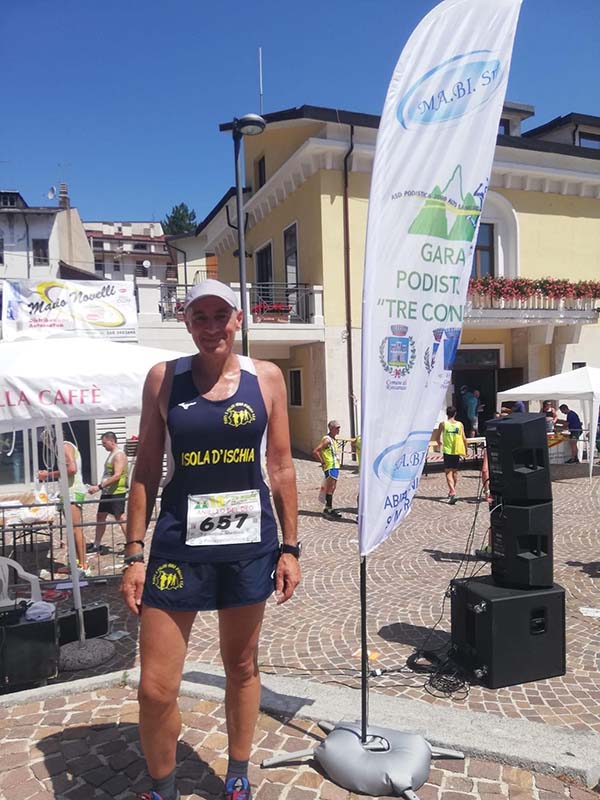 Alla 16^ gara podistica dei 3 comuni presenti anche i Forti e Veloci isola d’Ischia
