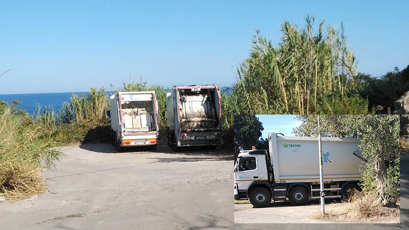 Che ci fanno quei camion fermi nell’area di stoccaggio a Zaro?
