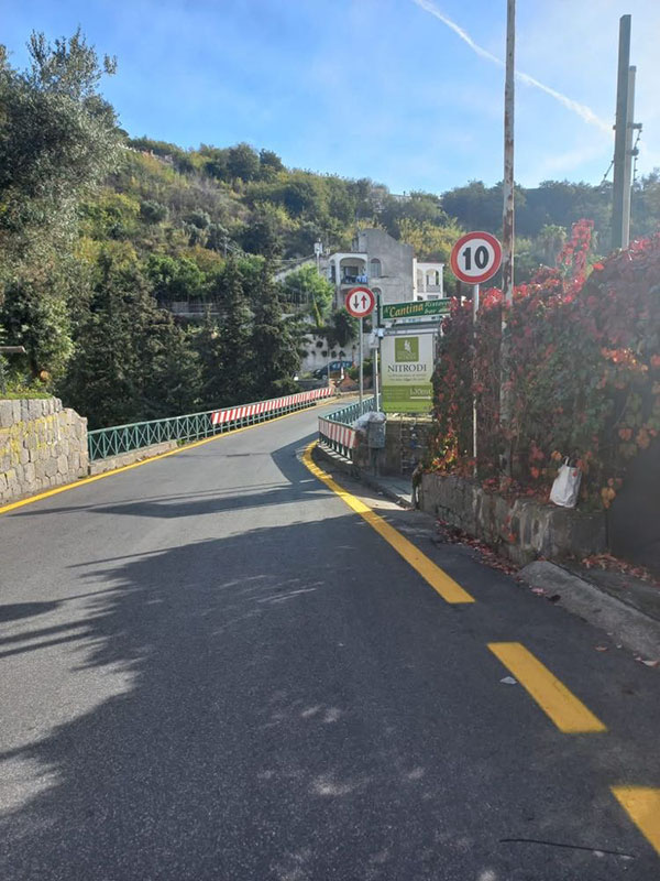 Partiranno in queste ore i lavori al ponte di Buonopane vicino alla Sorgente di Nitrodi