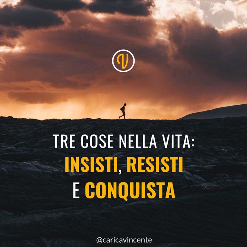 La resa. La vita. Crederci sempre arrendersi mai