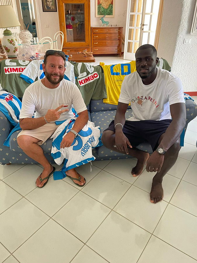 Questa sera a Lacco Ameno saranno consegnate le magliette firmate da Kalidou Koulibaly