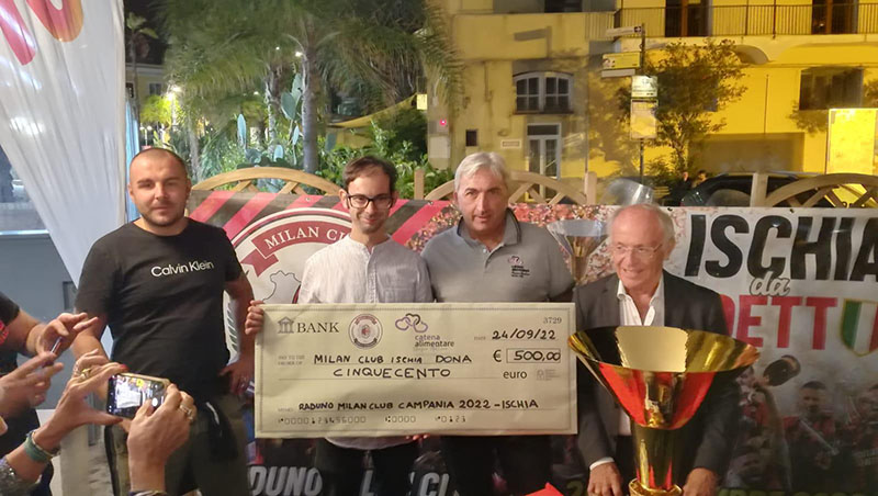 “Ischia da scudetto”: Grande successo per l’iniziativa del Milan club Ischia