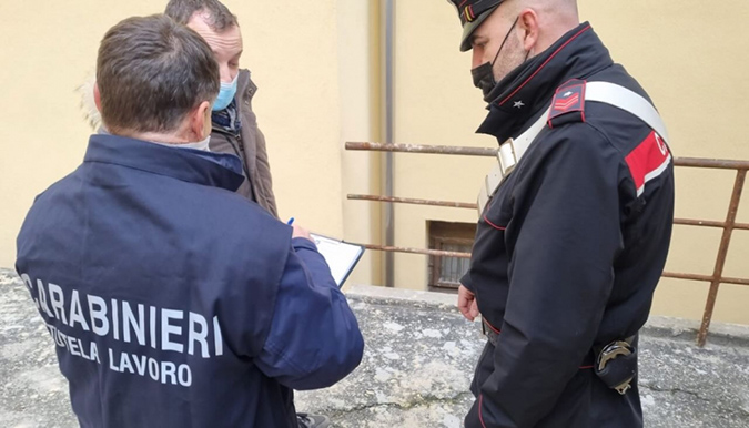 Procida e Casamicciola: Sicurezza sul lavoro. Carabinieri denunciano 2 imprenditori
