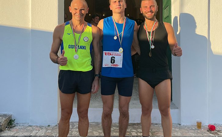 XXXVI scalata a Santa Maria al Monte, Andrii Chukhariuk primo al traguardo