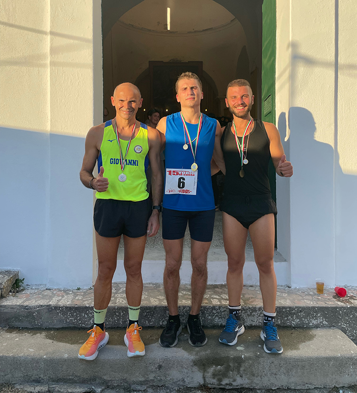 XXXVI scalata a Santa Maria al Monte, Andrii Chukhariuk primo al traguardo