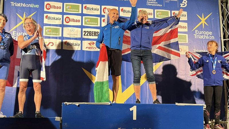 Elio Buonocore vince il campionato italiano dì Triathlon Sprint nella sua categoria