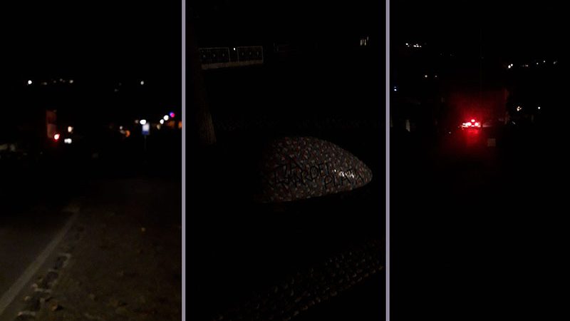 Barano, la piazza Mar del Plata perennemente al buio