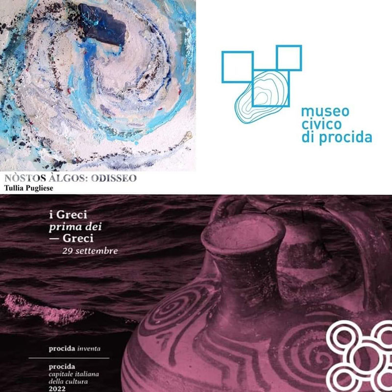 “I Greci prima dei Greci” e “Nòstos àlgos: Odissea” in mostra al Museo civico di Procida