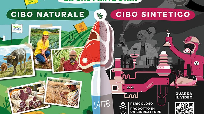 No al cibo sintetico: raccolta firme alla Maratona di Napoli