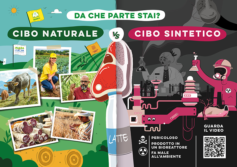 No al cibo sintetico: raccolta firme alla Maratona di Napoli