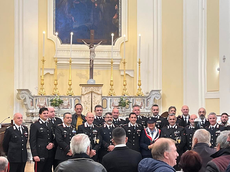 Arma in festa per la ricorrenza della Virgo Fidelis